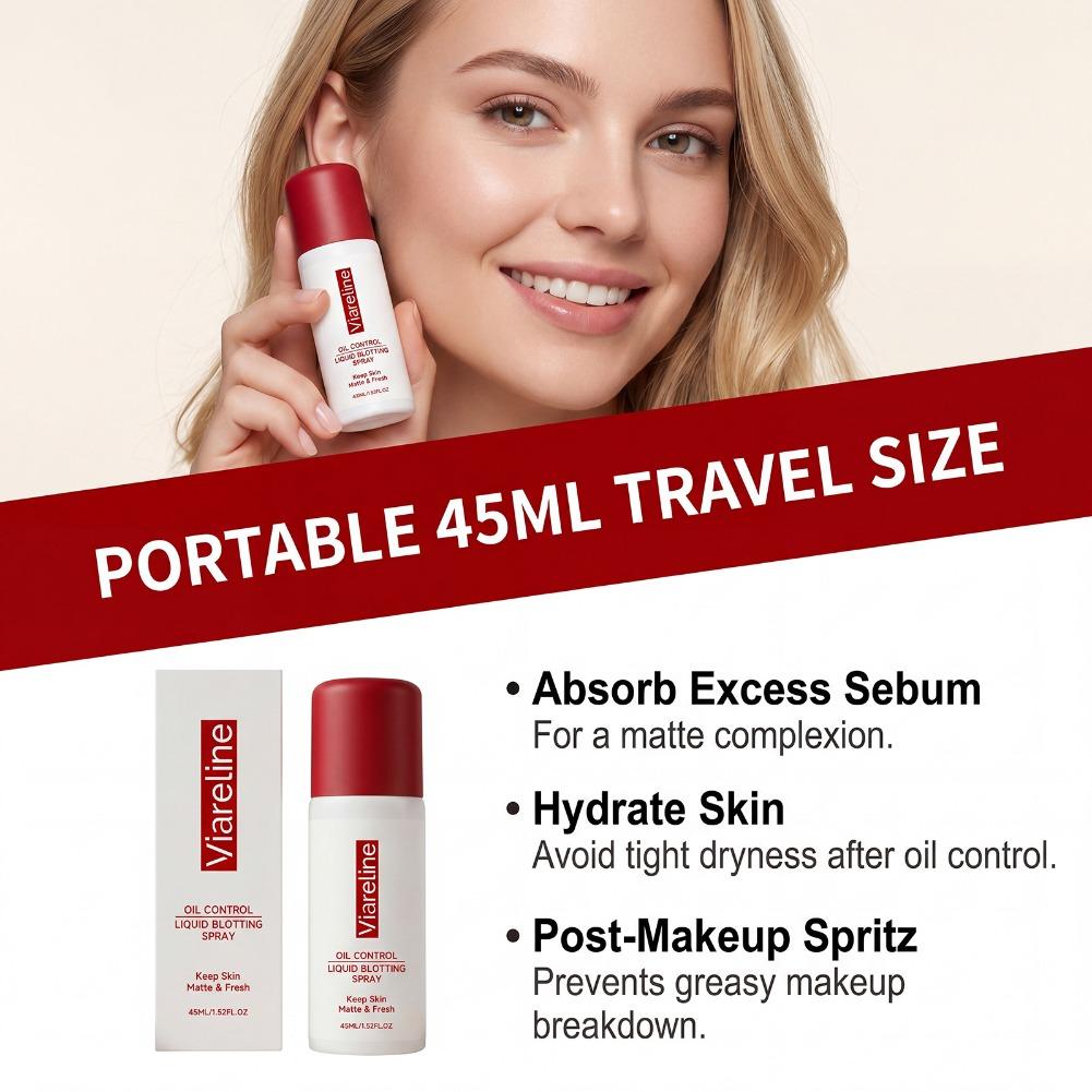 Misting Bottle Fine - 45ml Nawilżający spray utrwalający makijaż, kontrolujący