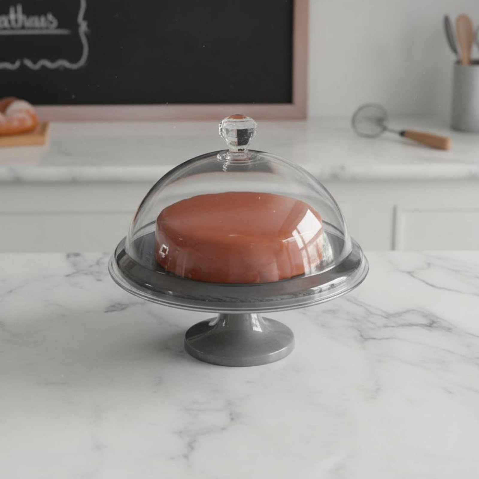Ochraniacz na żywność, pyłoszc – Plastic Dome Clear recenzja i cena