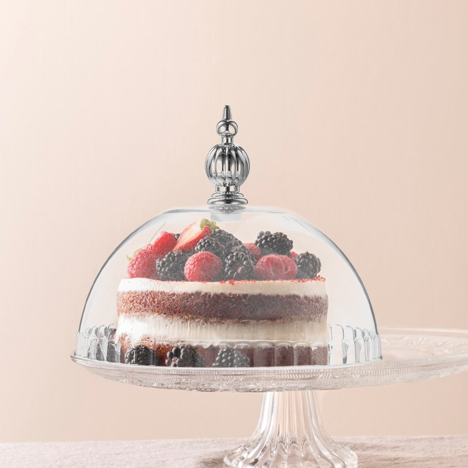 Plastikowa osłona na ciasto 6, – Plastic Dome Clear recenzja i cena