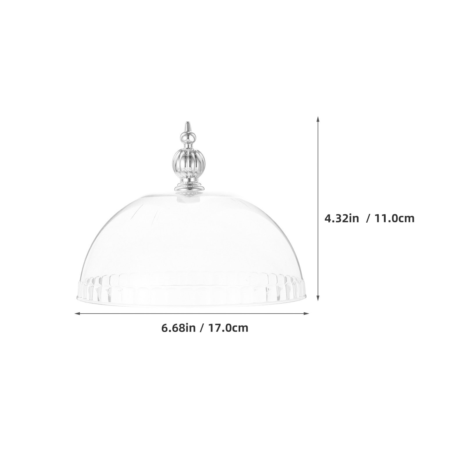 Plastikowa osłona na ciasto 6, – Plastic Dome Clear recenzja i cena