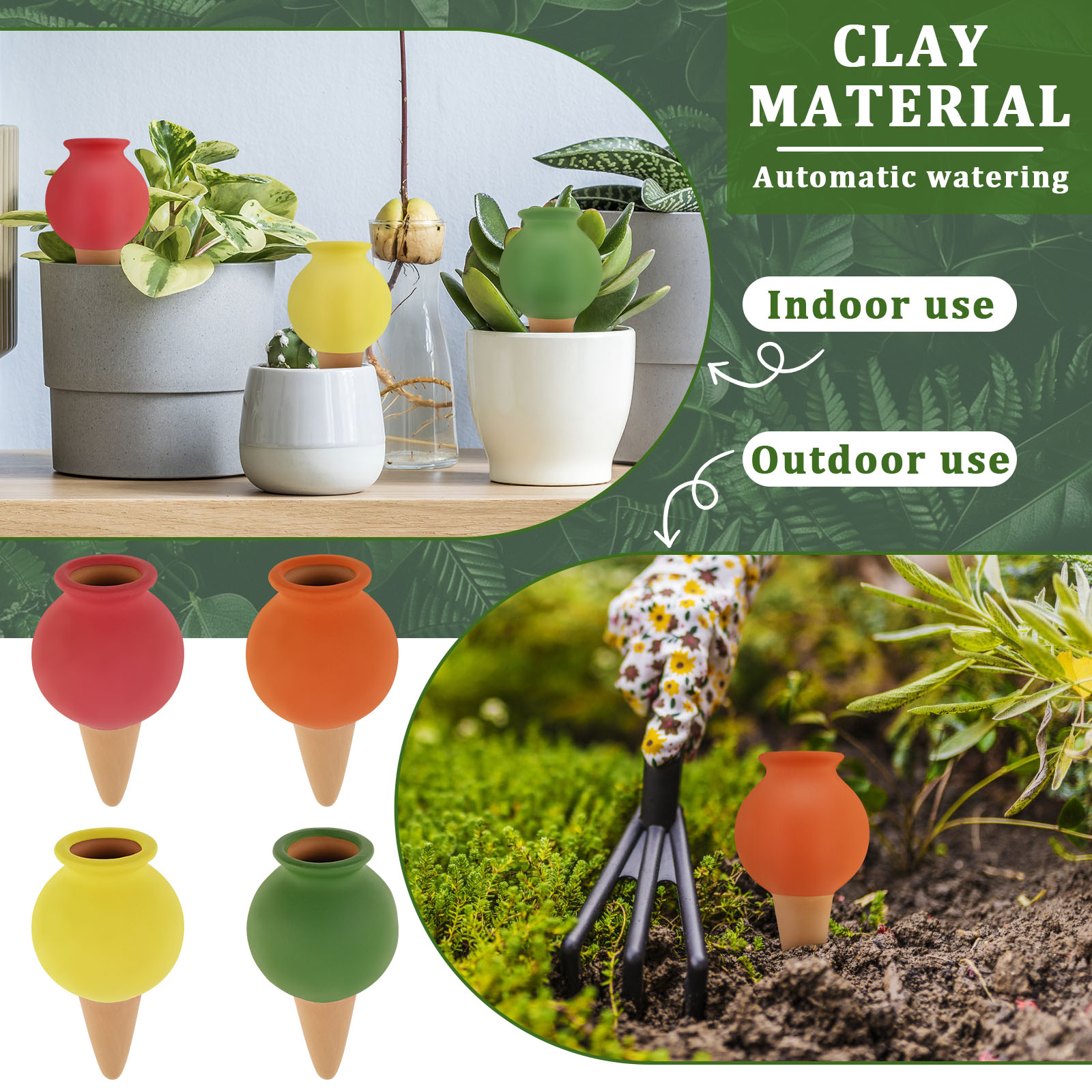 8 szt. Terakotowych kolców sam – Self Watering Insert recenzja i cena