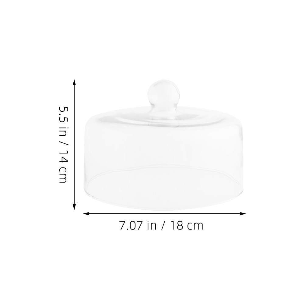 Przezroczysta szklana kopuła n – Plastic Dome Clear recenzja i cena