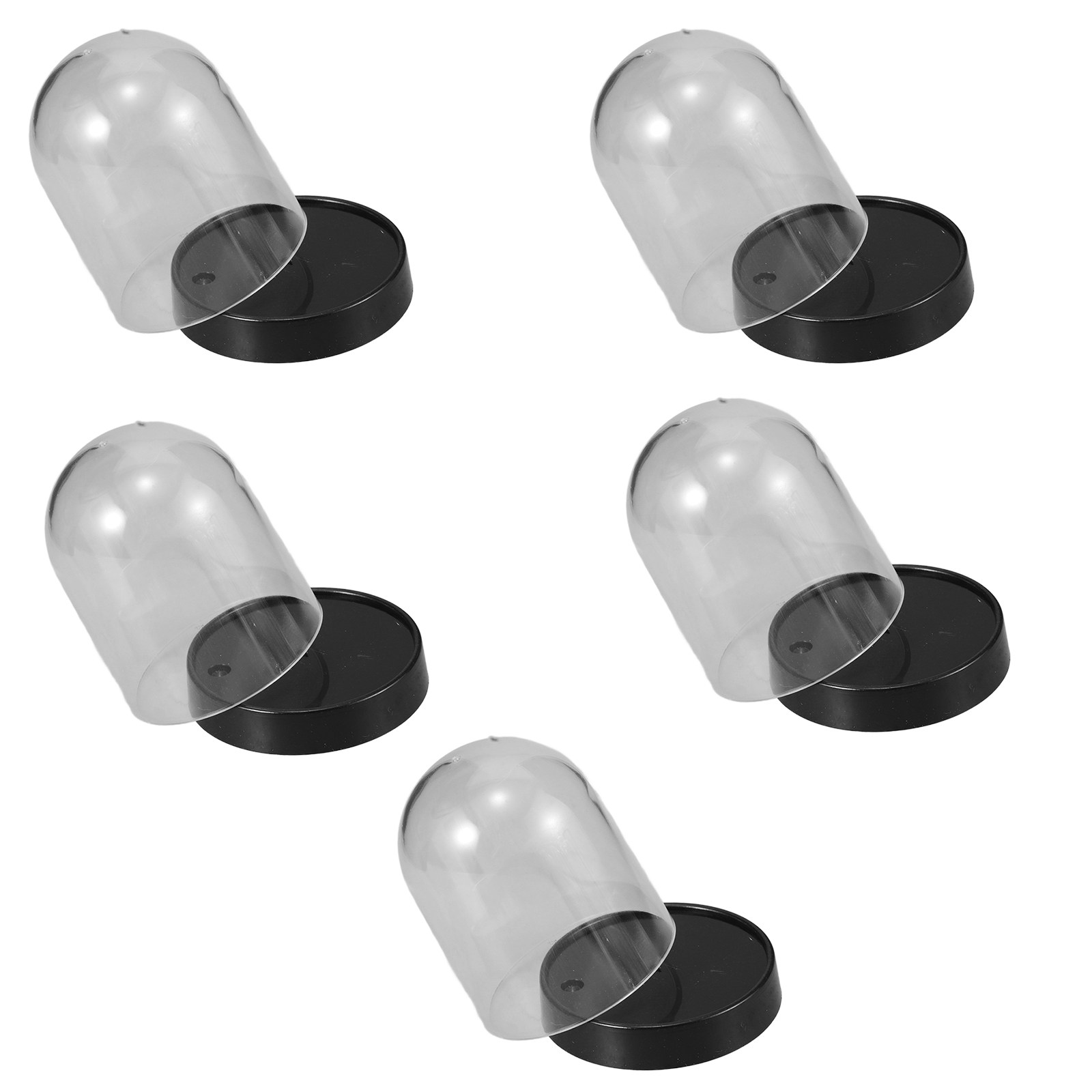 5 zestawów przezroczystych pla – Plastic Dome Clear recenzja i cena